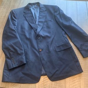 Daniel Cremieux blazer46L classic blue pinstripe